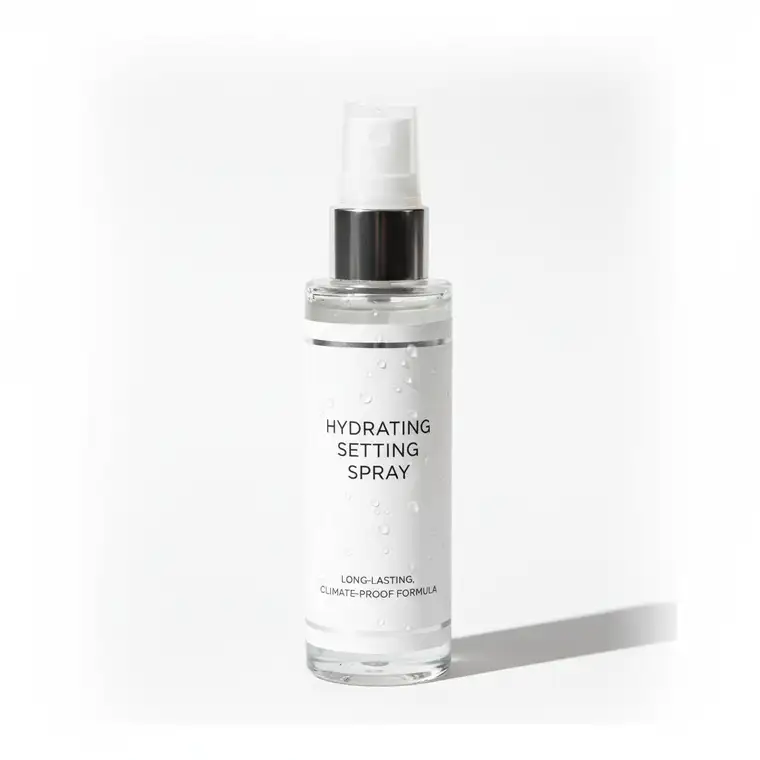 Kobieta wykonuje trwały makijaż dzienny do pracy w klimatyzowanym biurze, skupiając się na bazie i podkładzie dla świeżego efektu przez cały dzień