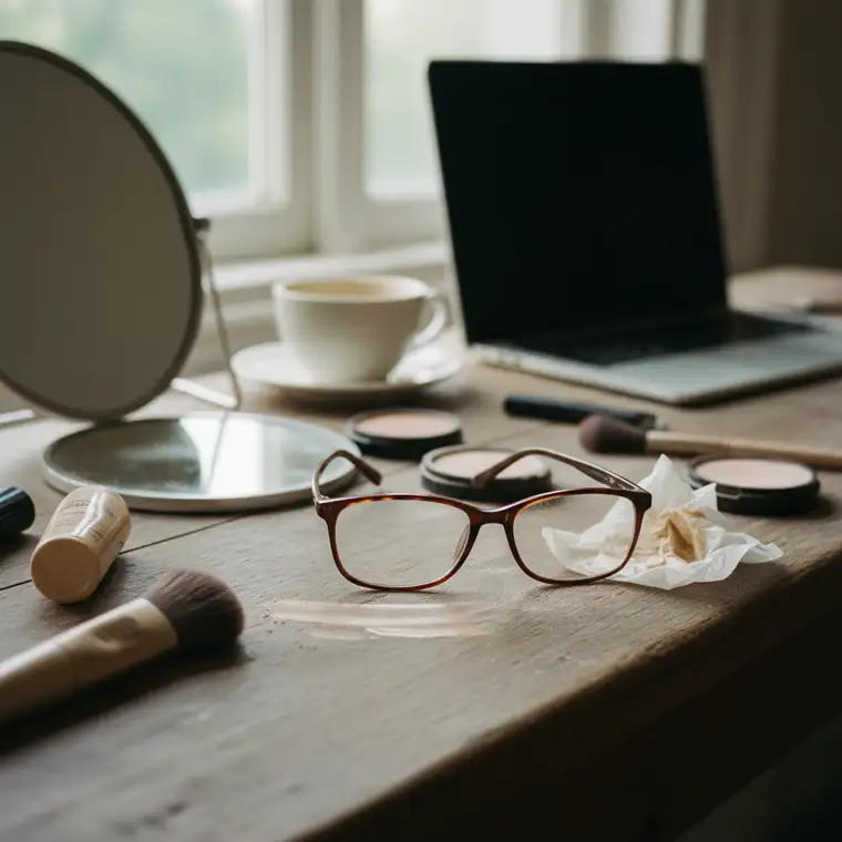 Jak zatrzymać makijaż na nosie pod okularami? Skuteczne triki